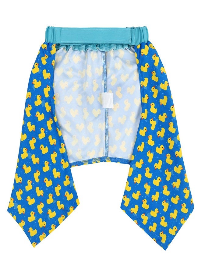 HDE Dog Swim Trunks Hawaiian Board Shorts Beach Pool Swimsuit for XS to XXL Dogs Rubber Ducks - S - Image 3